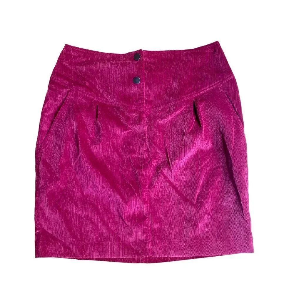 Rebecca Minkoff Corduroy Mini Skirt Size 8